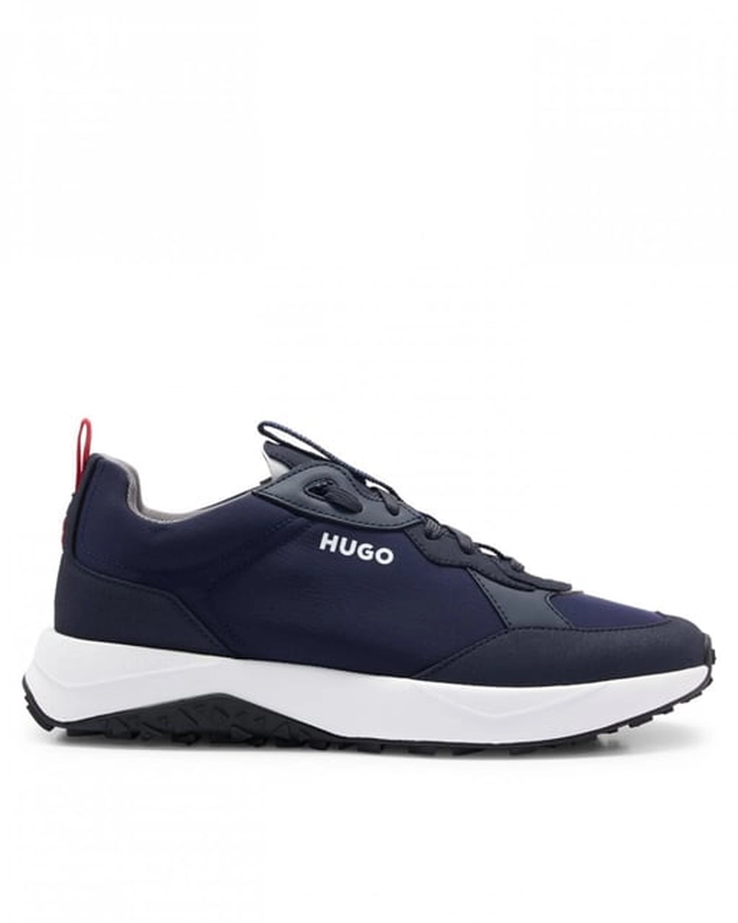 Hugo Boss Mens Kane Runn Trainers - Blue - Size UK 9